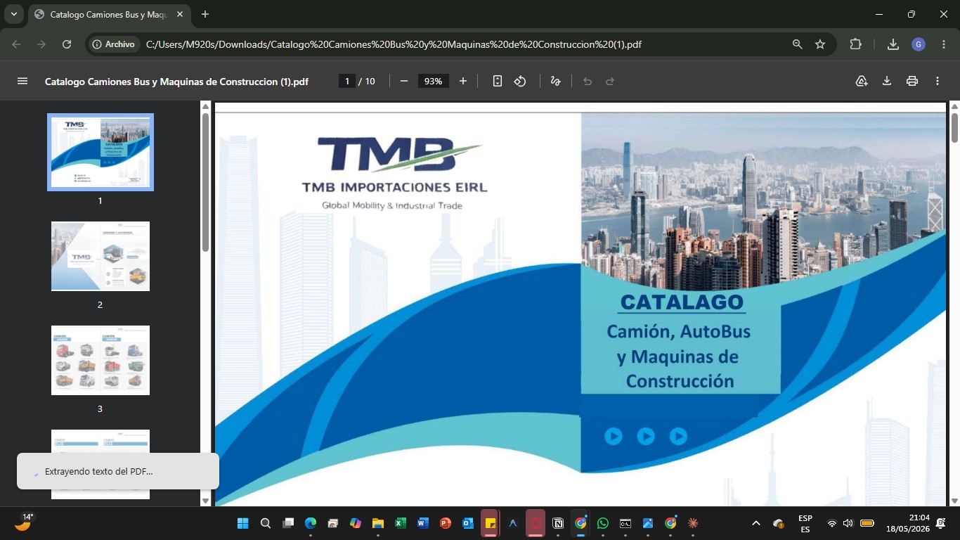 Portada catálogo TMB buses y camiones